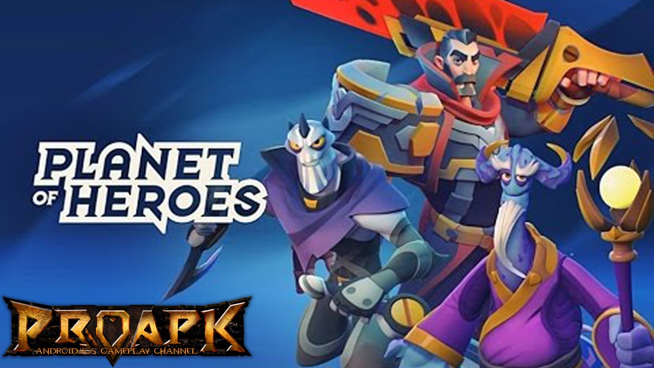 Planet of Heroes MOBA Gameplay Android / iOS (CBT)
