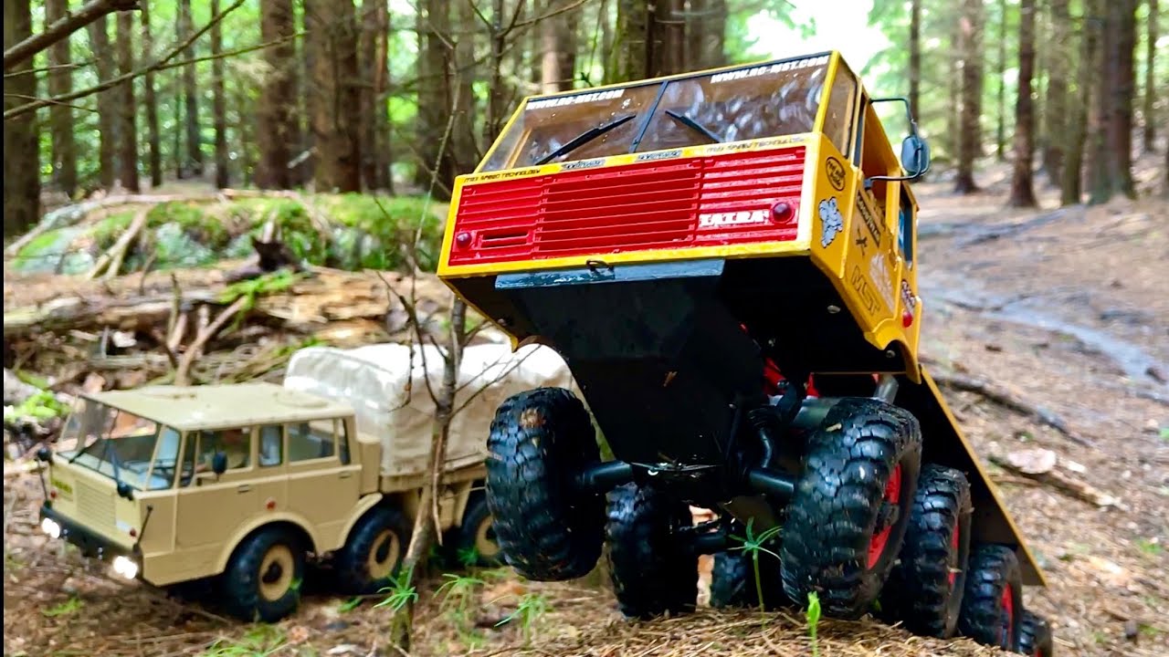 RC TRUCK TATRA  813 kolos and RC TruckTrial TATRA 813 | Loops model