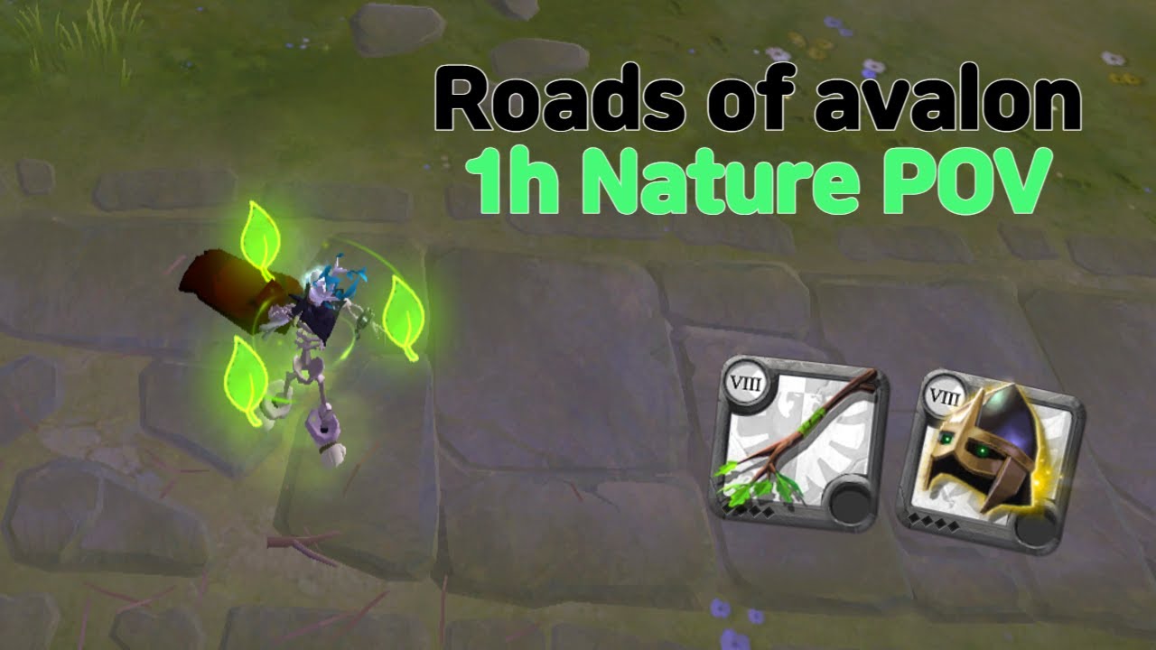 Albion online | 1h Nature POV | DOMINATING ROADS OF AVALON