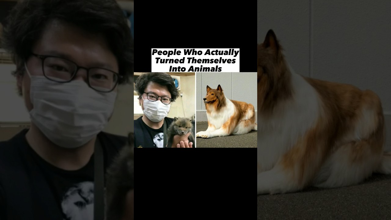 People Who Actually Turned Themselves Into Animals #shorts