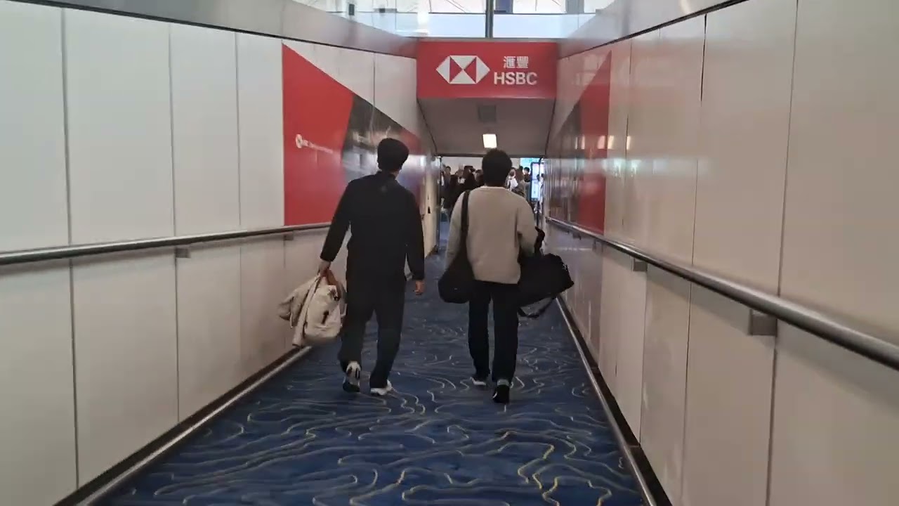 홍콩 공항 에서2025.11