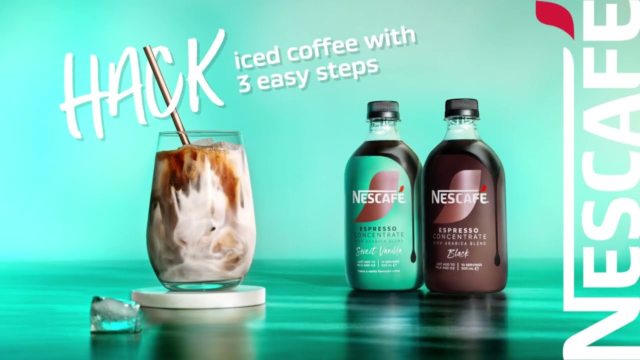 Discover new iced coffee combinations at home with NESCAF&Eacute;&reg; Espresso Concentrates