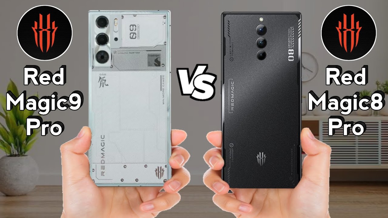 Red Magic 9 Pro vs Red Magic 8 Pro