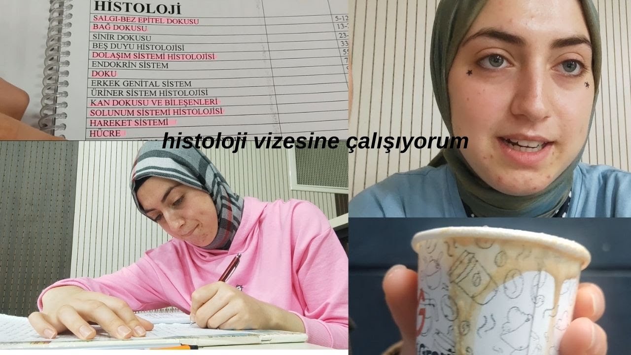 ÜNİVERSİTE GÜNLÜKLERİ 2| Histoloji vizesine çalışalım