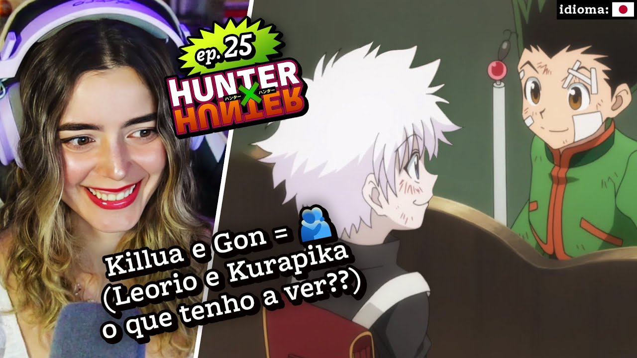 OS AMIGOS SE REENCONTRARAM!!!! 😭 // React Hunter x Hunter episódio 25