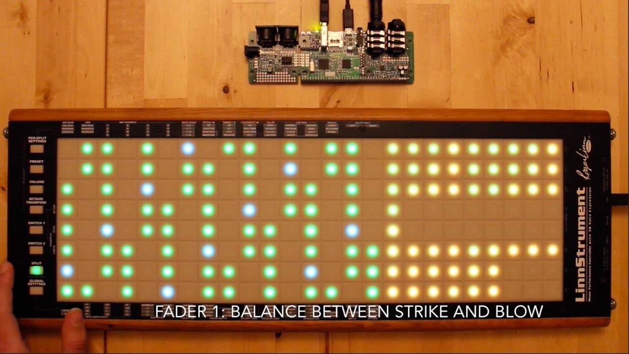 Axoloti & Linnstrument: MPE Patches