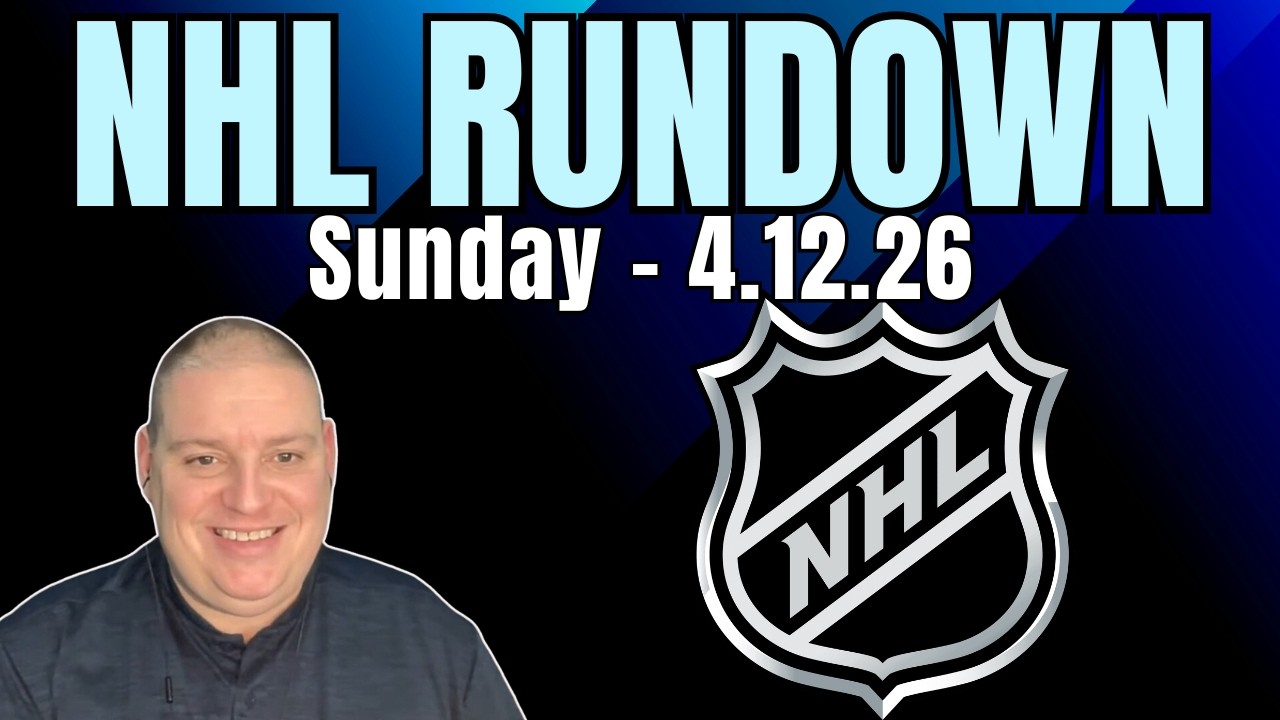 Sunday NHL Rundown Picks - 4/12/26 l Craig Trapp NHL Betting Picks & Pro Hockey Predictions