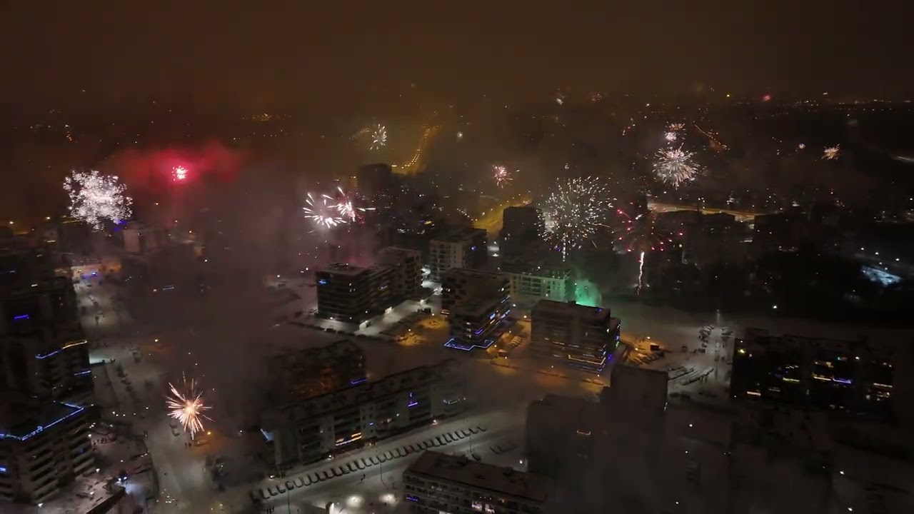 Welcoming the New Year - Poland 2025 4K