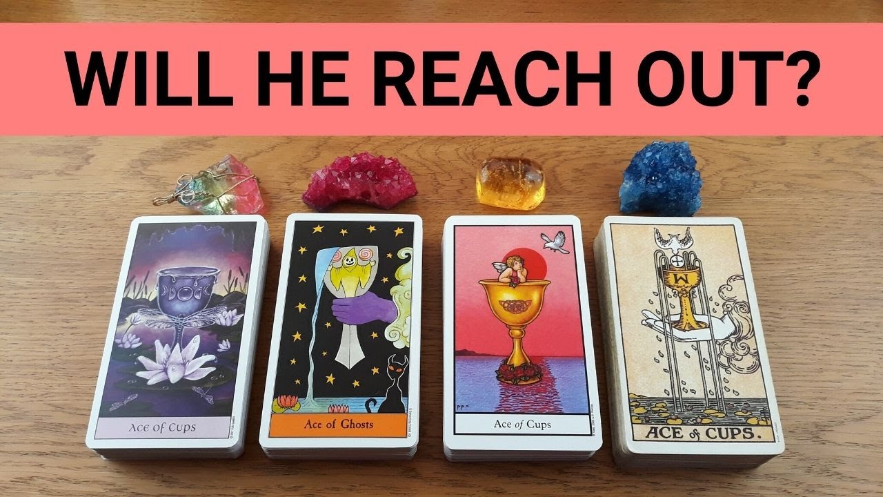 WILL HE REACH OUT? 💖 *Pick A Card* TAROT CHARM Love Reading | Will He Make A Move Twin Flame Singles