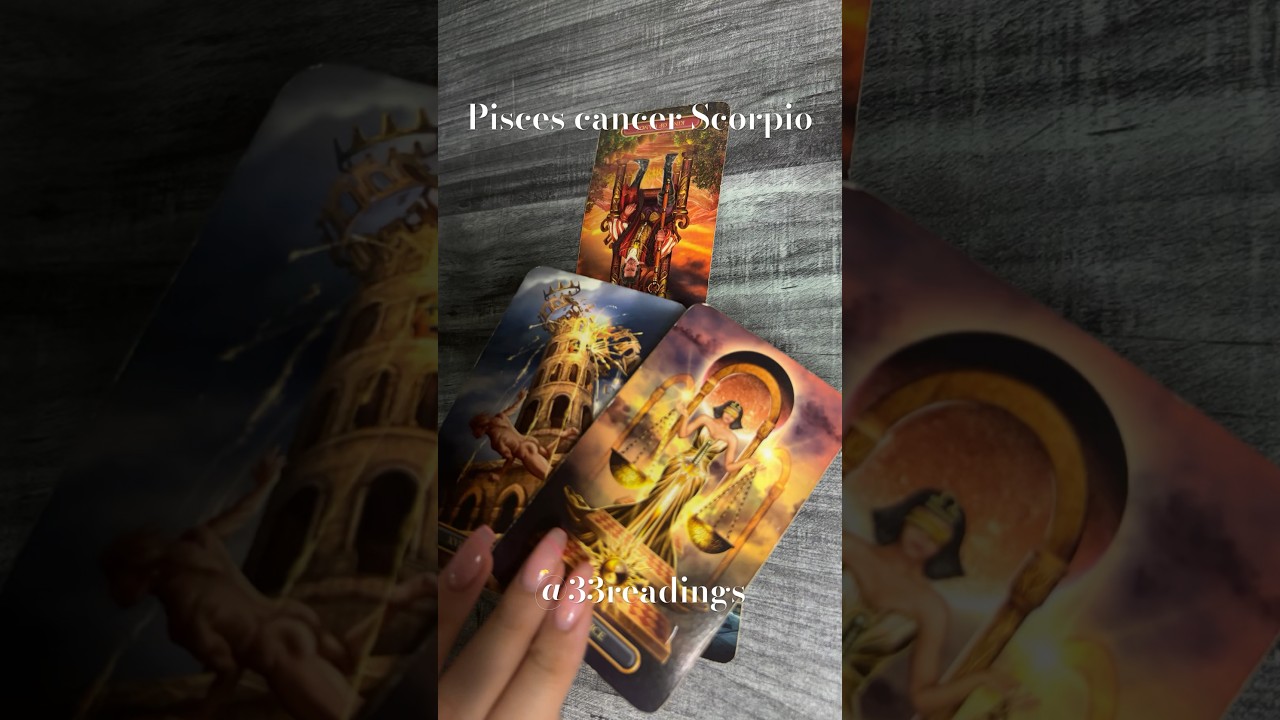 Pisces cancer Scorpio, this message is for you #tarot