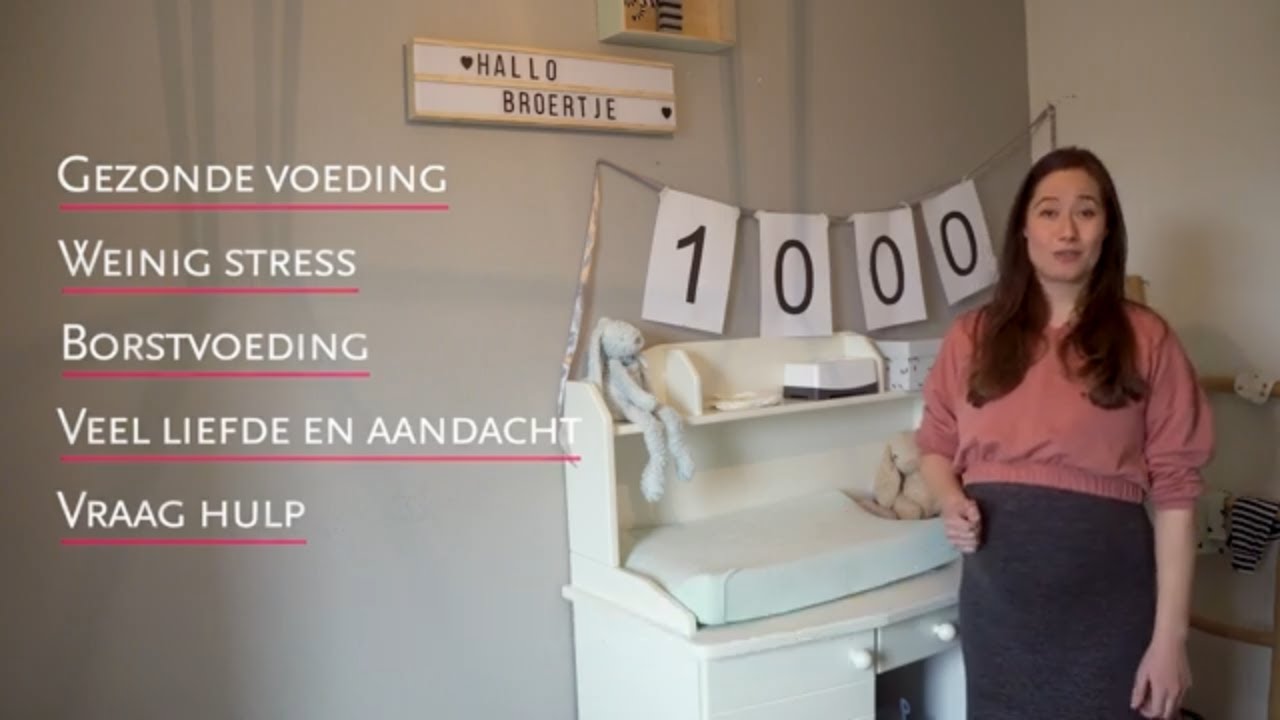 Wat is belangrijk tijdens de eerste 1000 dagen van je kind?
