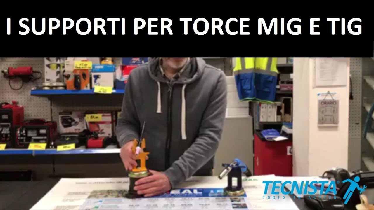 A cosa serve il supporto per torcia mig e torcia tig e come usarlo