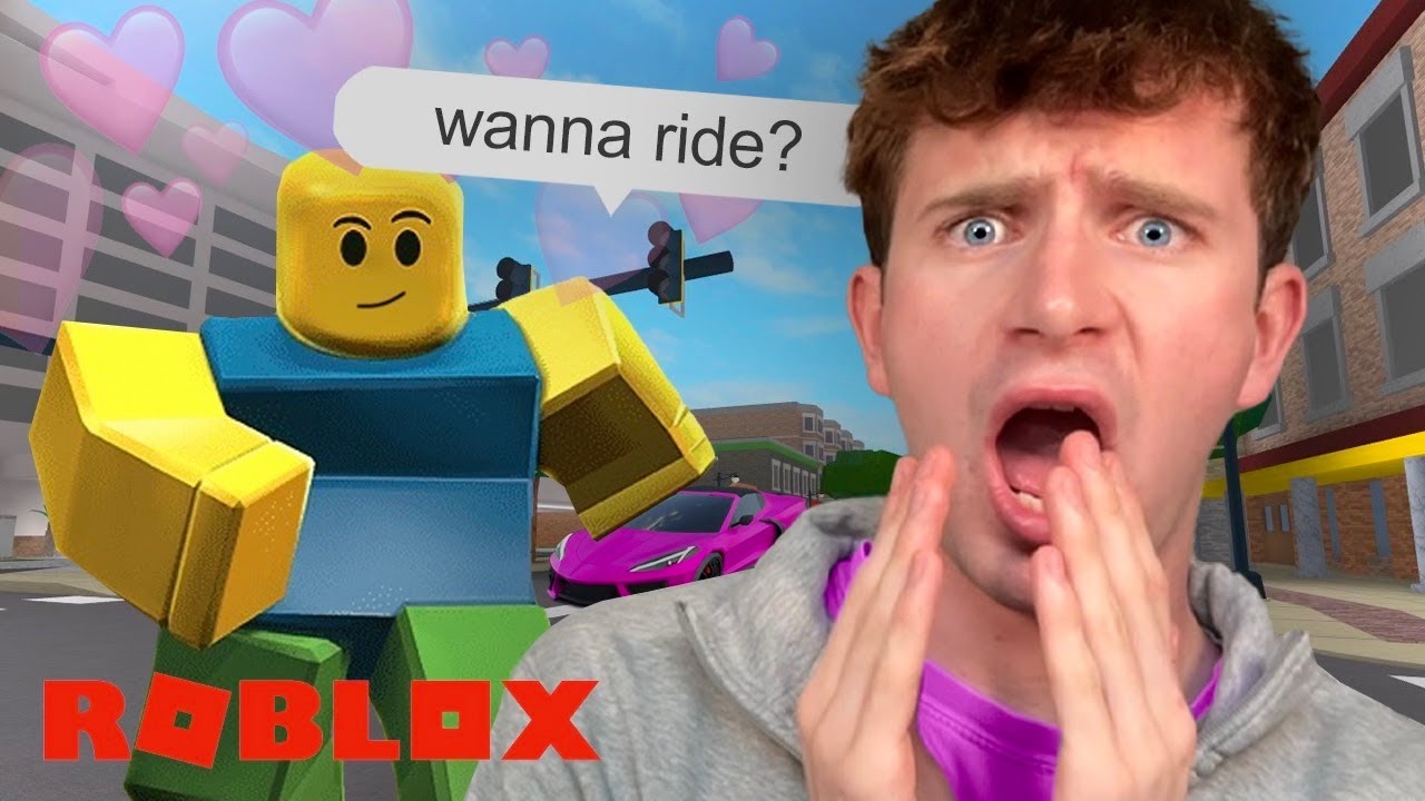 я нашла парня в ROBLOX...