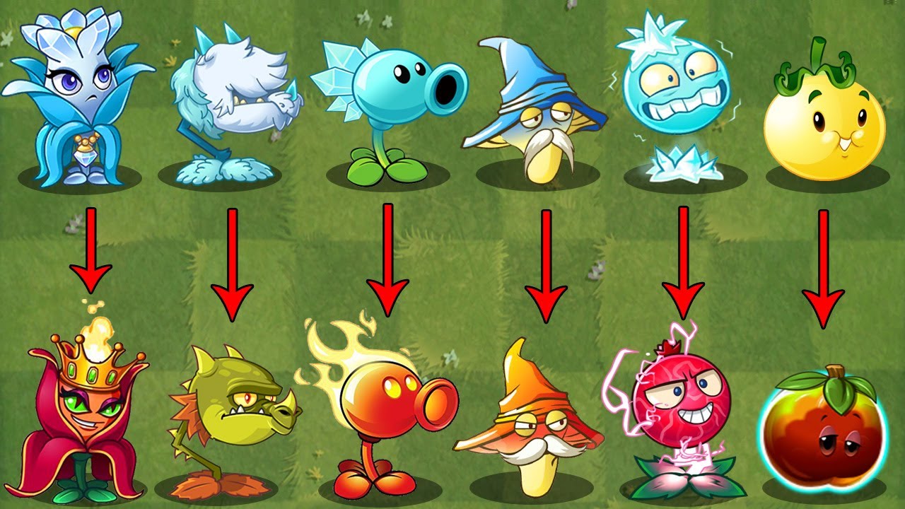 PvZ 2 Discovery - Similar Shape Plants But Different Attributes!