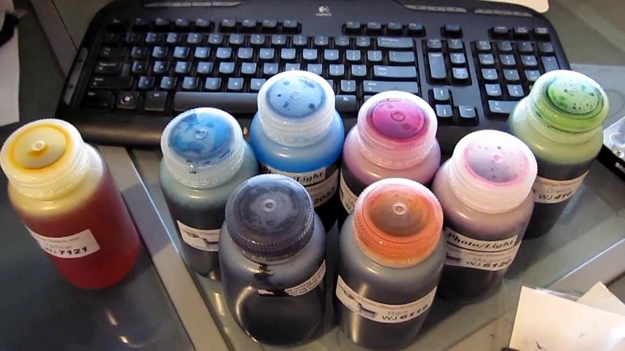 DIY: Refill ink for Canon Pro9000 Mark II wide format photo printer