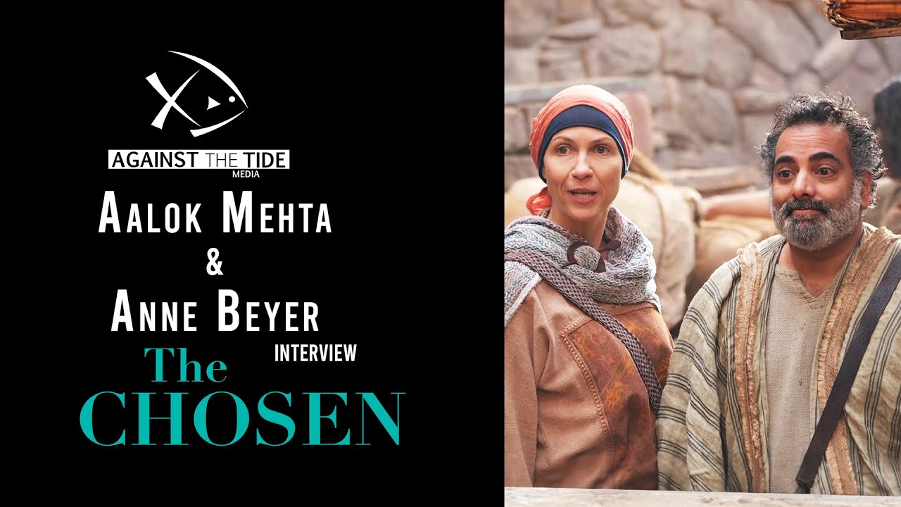 THE CHOSEN INTERVIEW: Aalok Mehta (Barnaby) & Anne Beyer (Shula) | Hosted by Anthony Perrelli