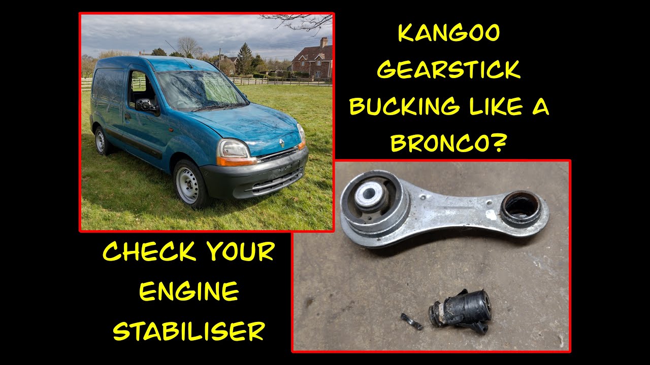Kangoo gear lever kicking around? Lets find out why?