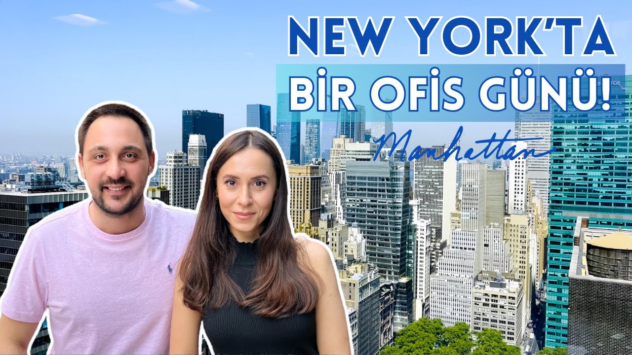 Amerika'da Bir Ofis Günüm 🇺🇸 | New York'ta Gökdelen'de Çalışmak Nasıl Bir Duygu? #office