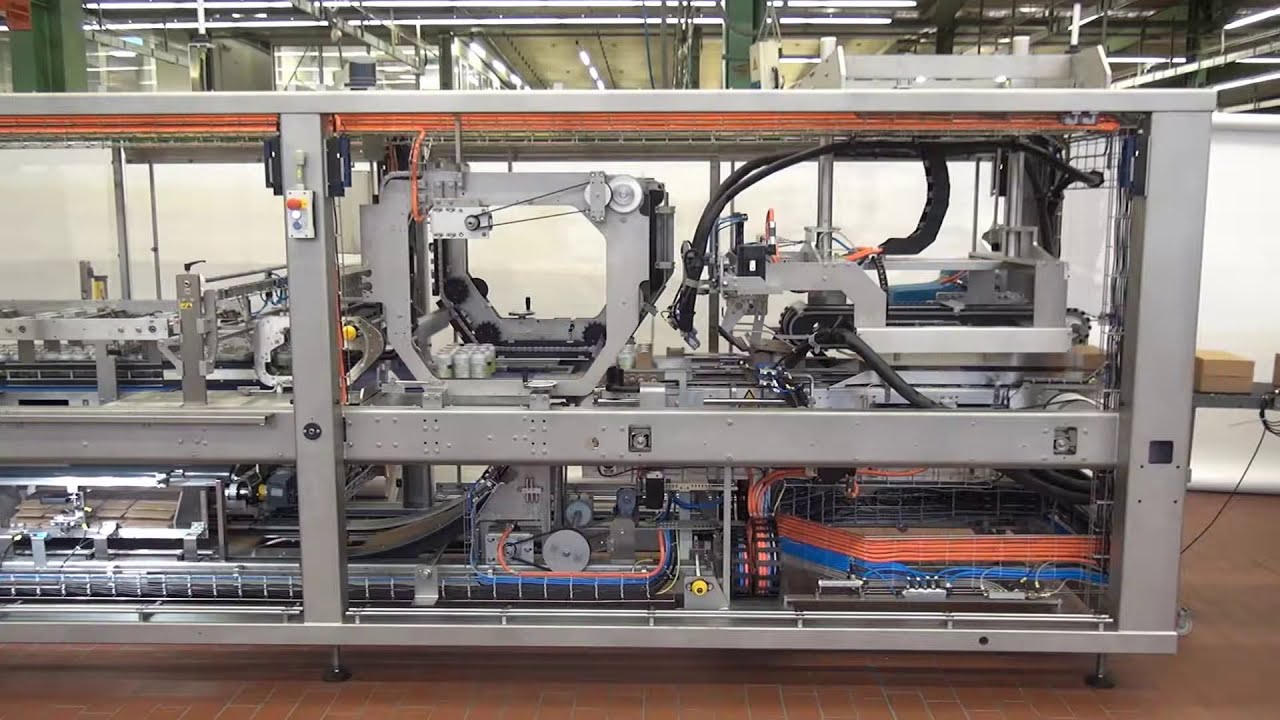 Tray and Wraparound Packer  Paperboard -Updated by Hartness