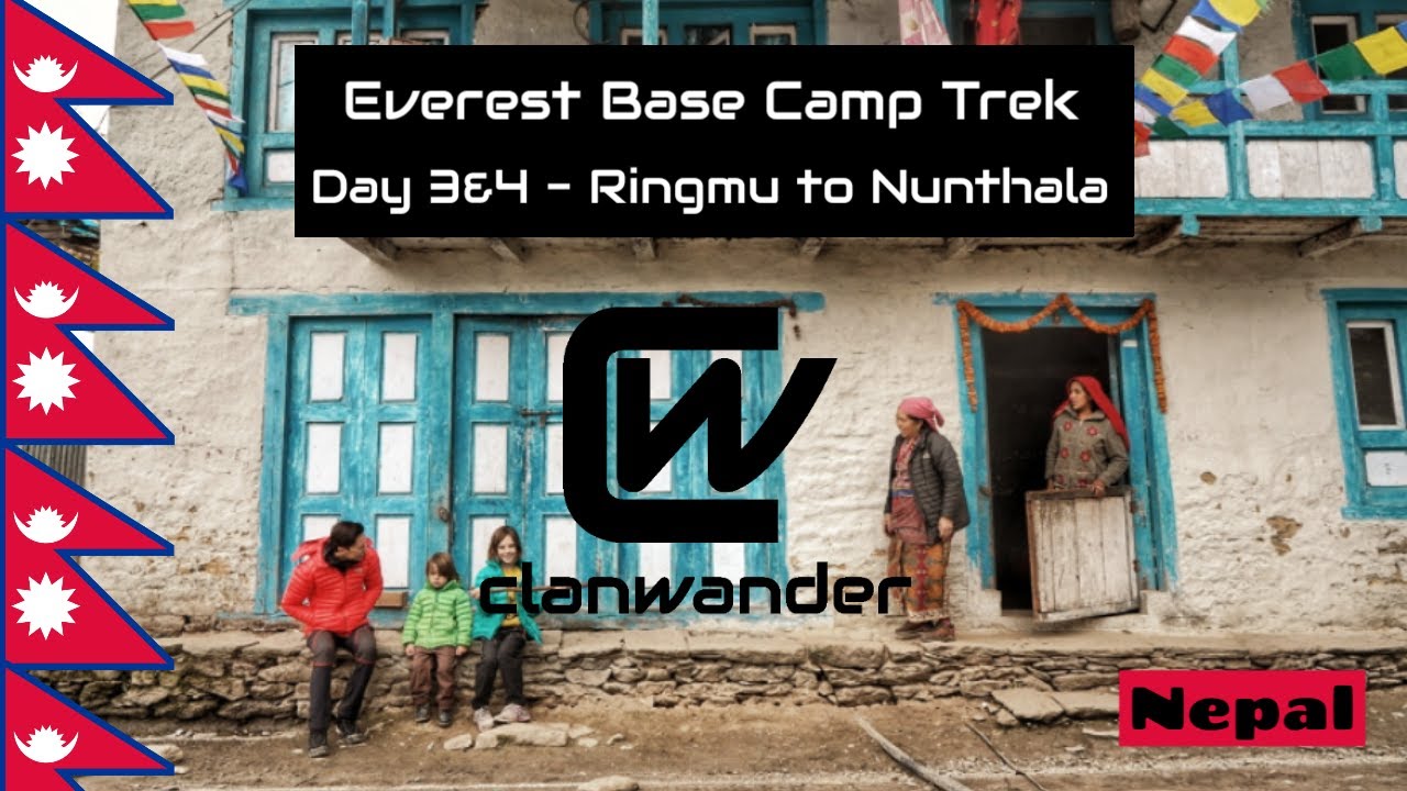 Everest Basecamp with Kids Ringmu to Nunthala