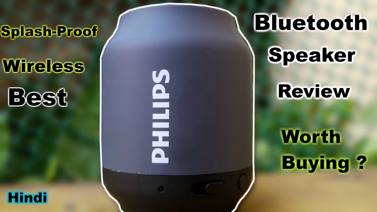 Wireless Bluetooth Speaker Philips BT50 Review Hindi
