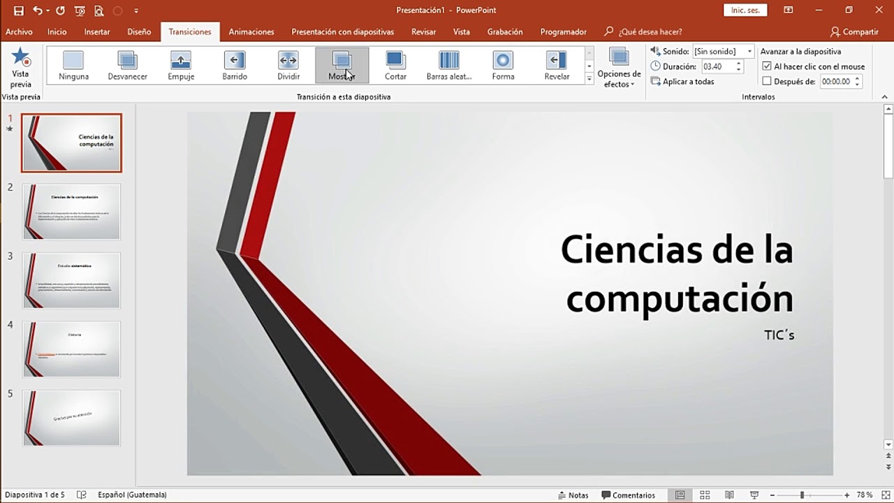 Microsoft PowerPoint Basico - Clase 1