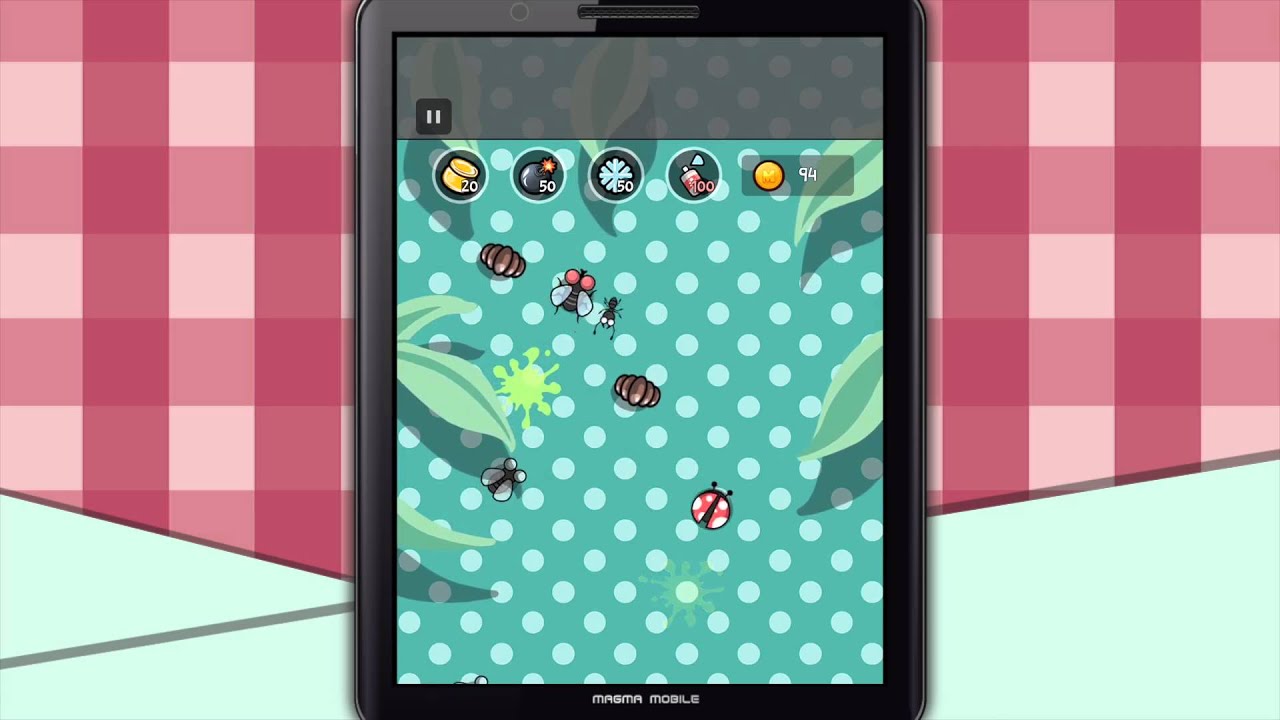 Insect Smasher - Magma Mobile Game