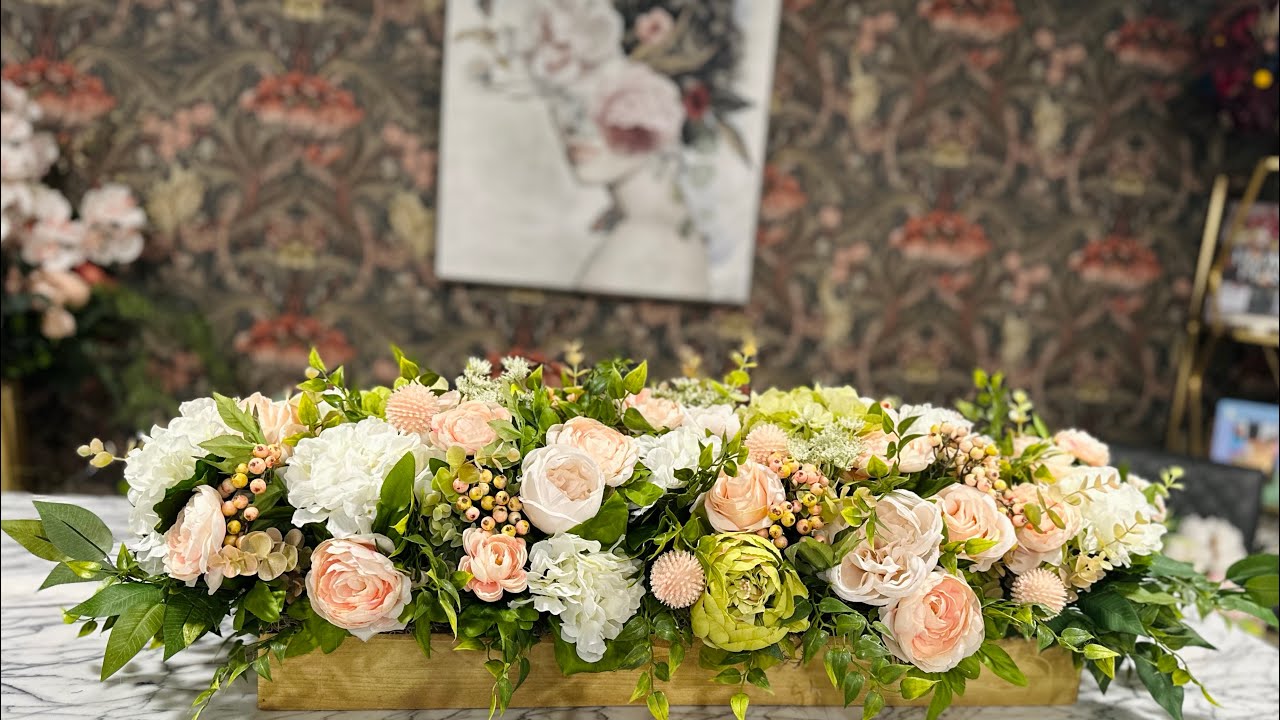 Let’s design a spring centerpiece