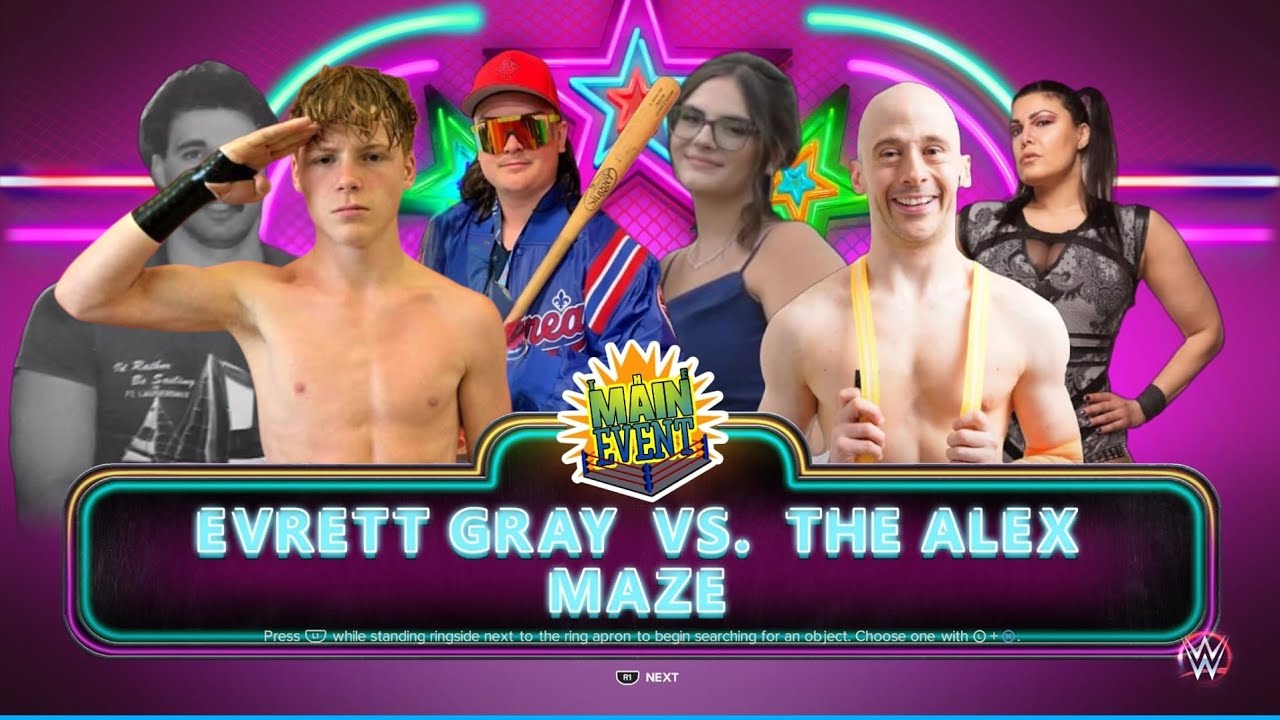 [BCW: The Main Event (Match 3)] Evrett Gray vs The Alex Maze ‼️