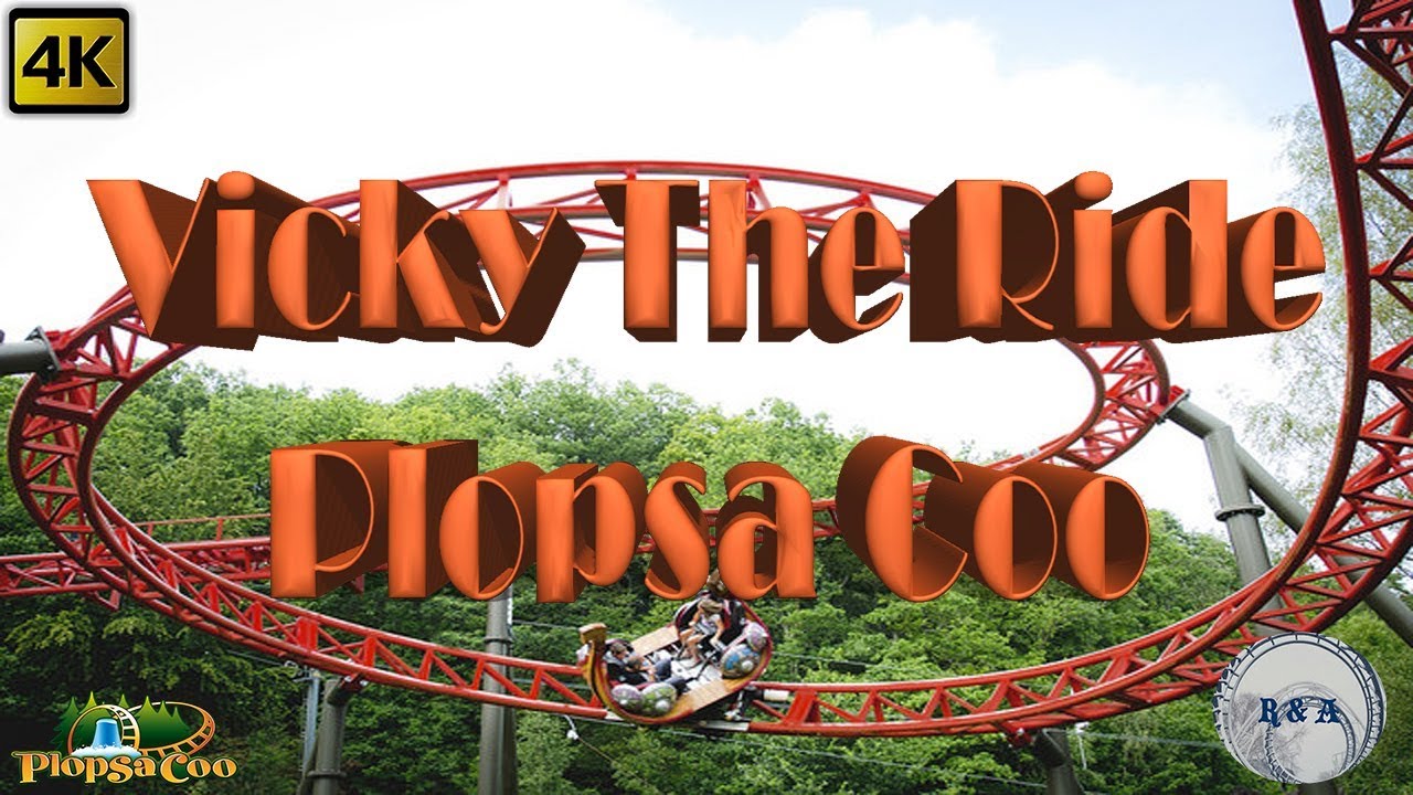 Vicky The Ride onride/offride POV Plopsa Coo 4K