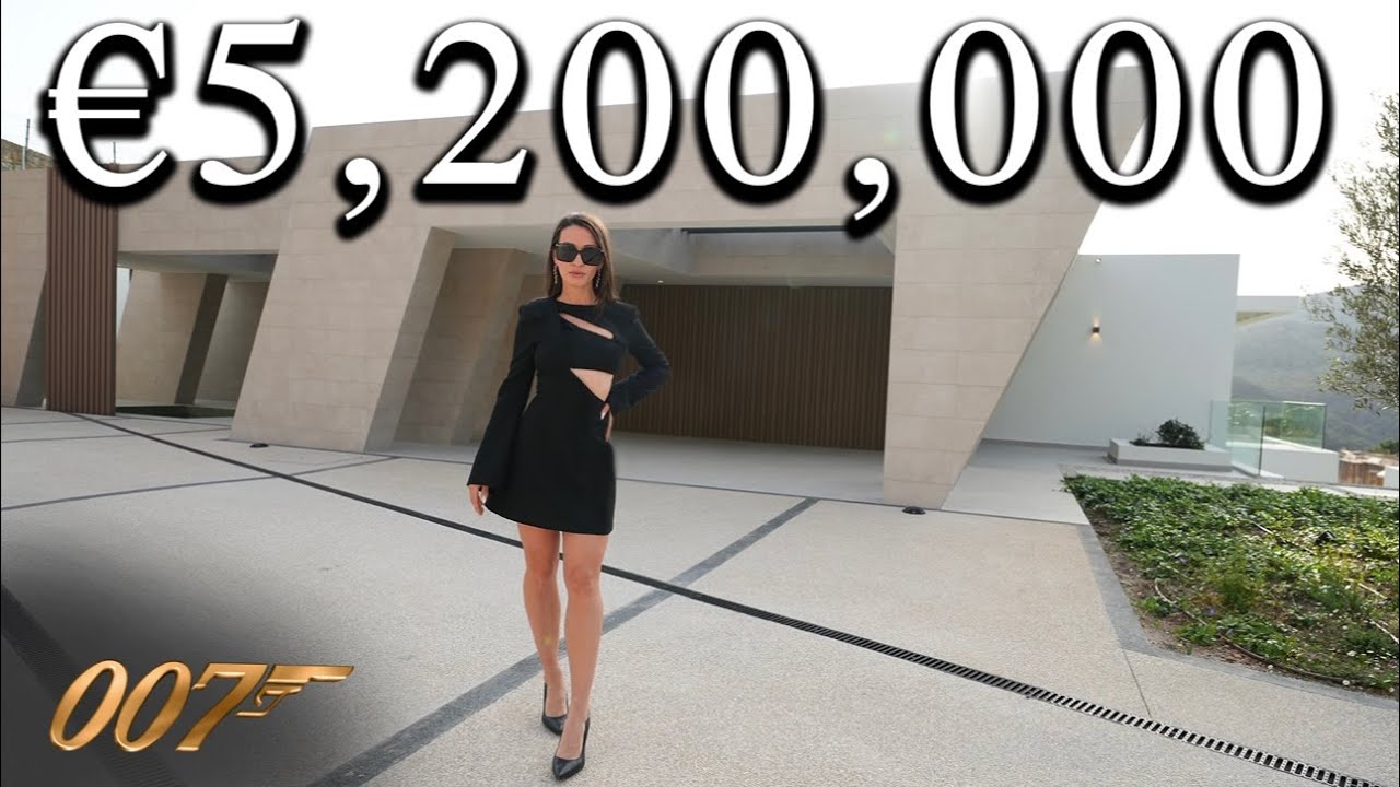 Внутри ФУТУРИСТИЧЕСКОГО «Дома Джеймса Бонда» стоимостью 5 200 000 евро!