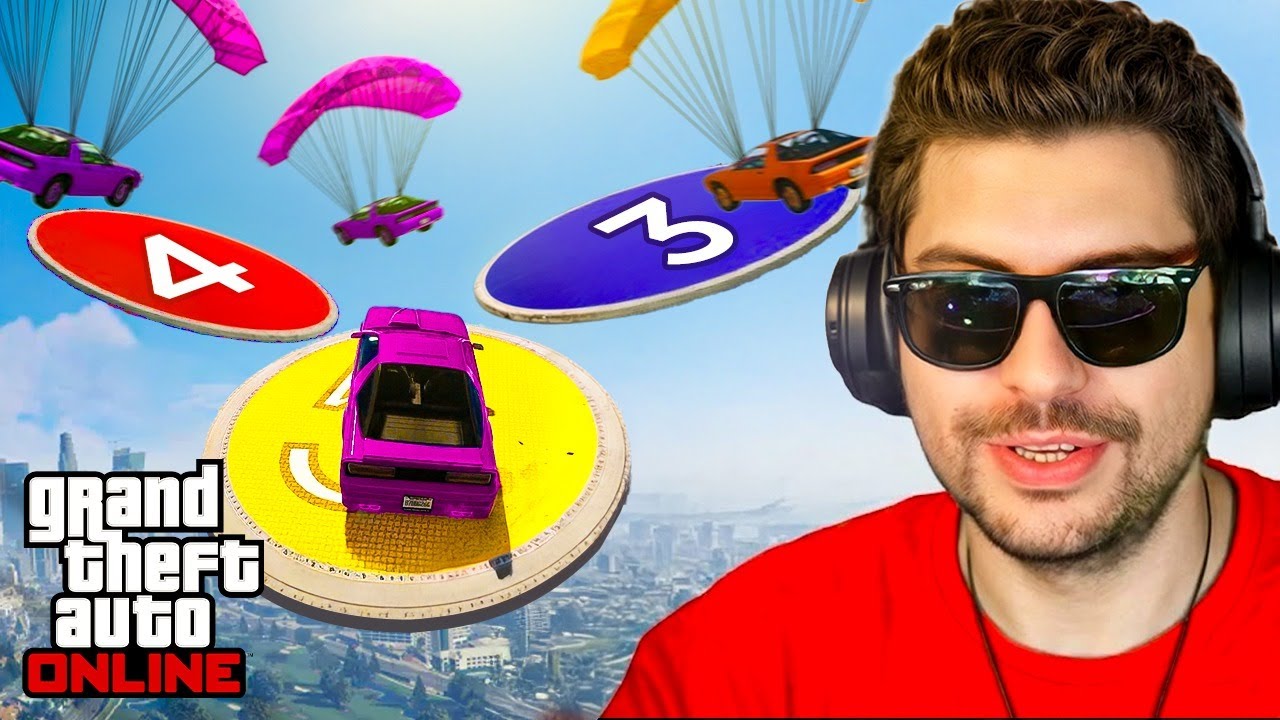 PARAŞÜT HARİTASINDA ZORBALIK SEVİYESİ MAKSİMUMDA! | GTA 5 Playlist