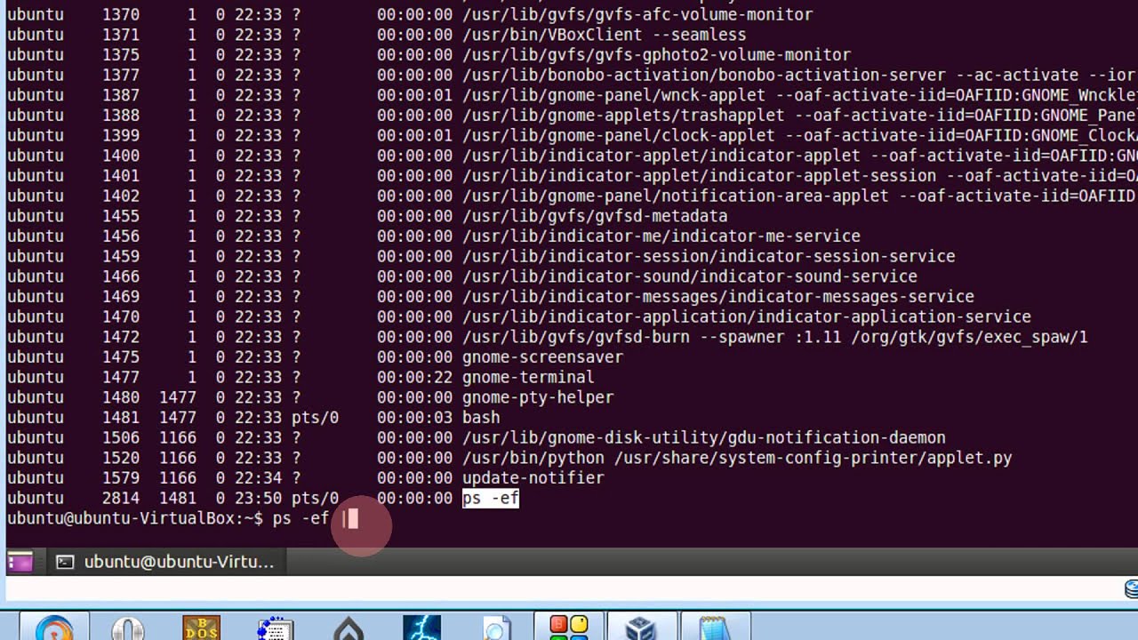 How To use ps command to display information about the running processes in Ubuntu - A Tutorial