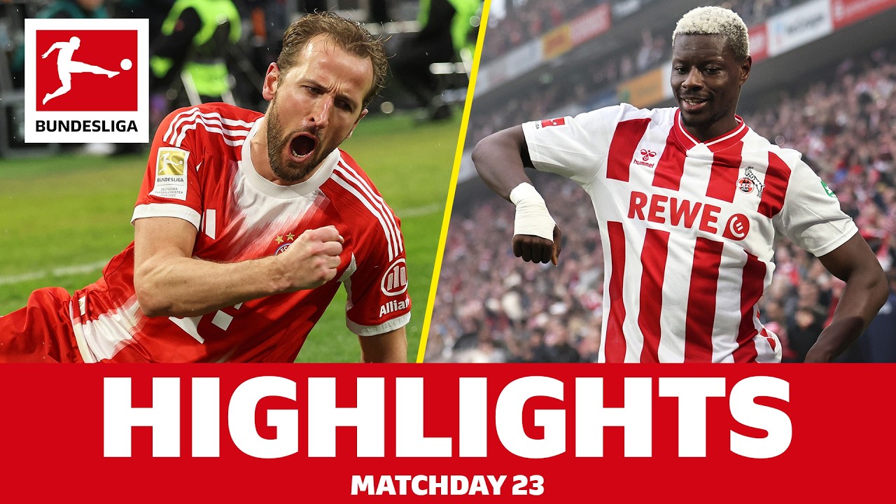ALL HIGHLIGHTS | BUNDESLIGA | MATCHDAY 23