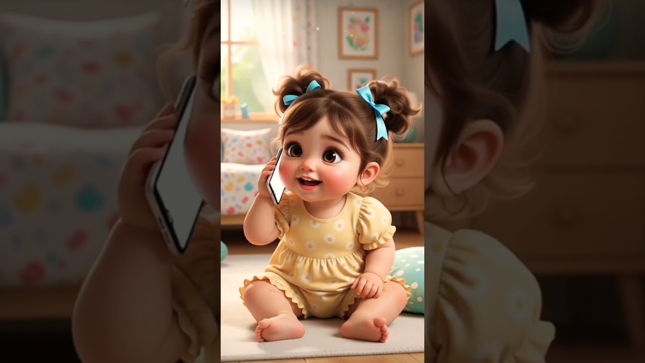 Bachha wala video 🙂 Baba wala video 🥰 #ai #youtubeshorts #shorts #baby #cartoon #funny #babygirl