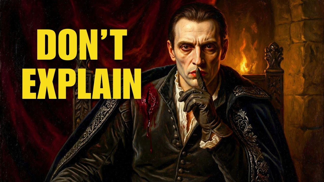 Never Explain Yourself — It Makes You Controllable
