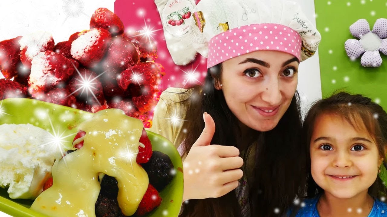Karlar Ülkesi Elsa orman meyveleri tatlısı. Mini Mutfak