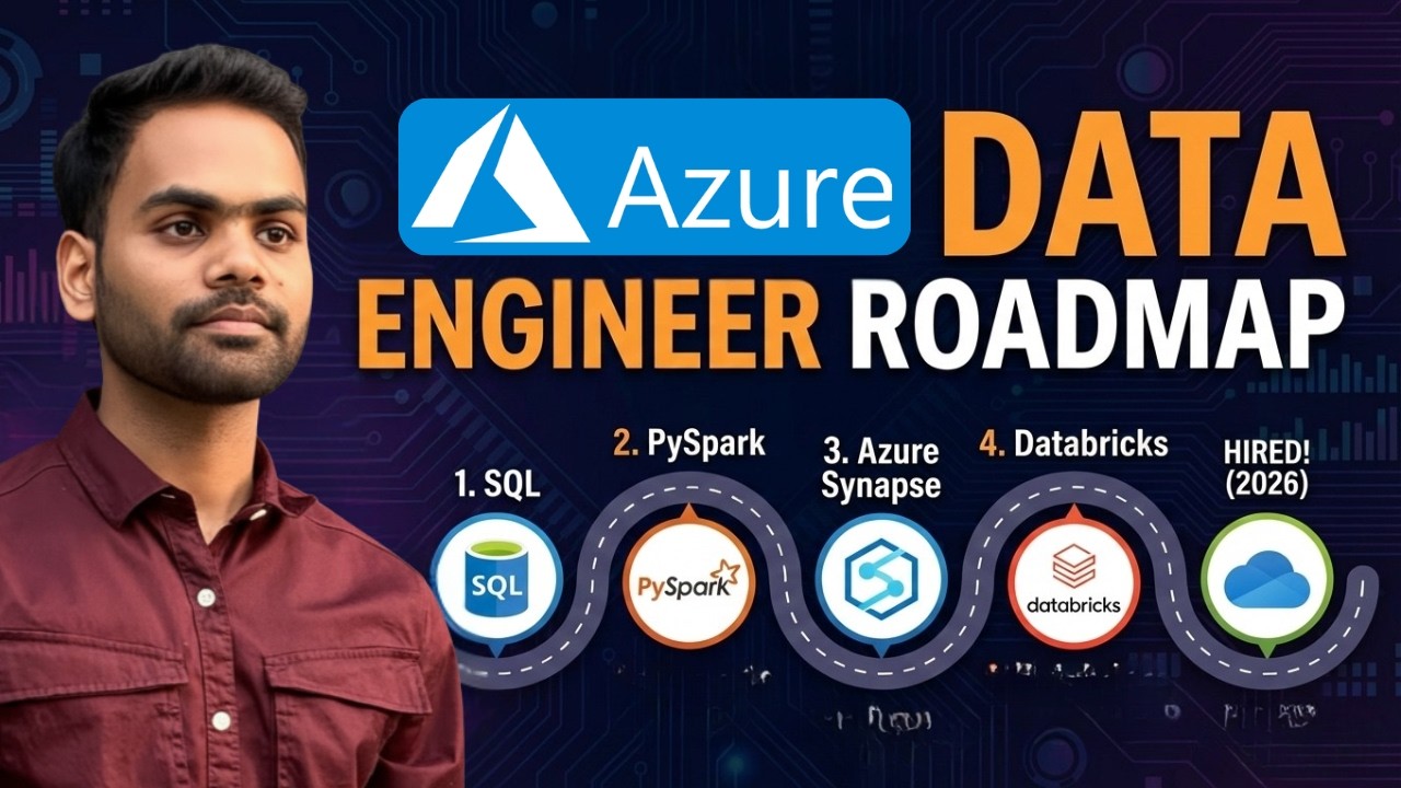 Azure Data Engineer Roadmap 2026 | Step-by-Step Guide for Beginners