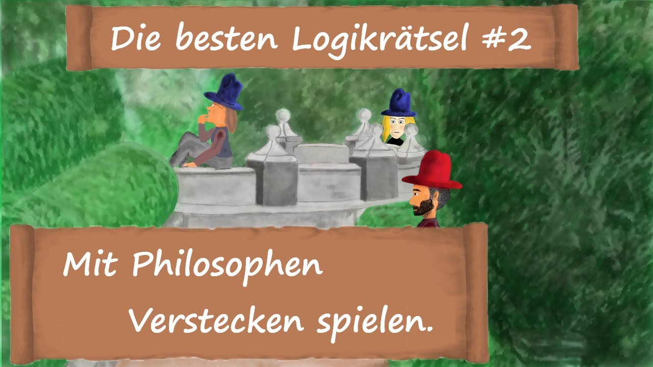 Die besten Logik Rätsel #2 Das Hüte Rätsel - mit Lösung und Erklärung