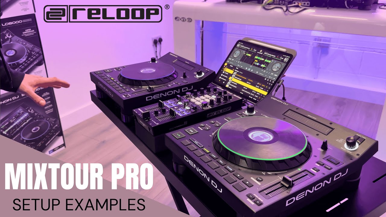 Reloop Mixtour Pro | Setup Examples