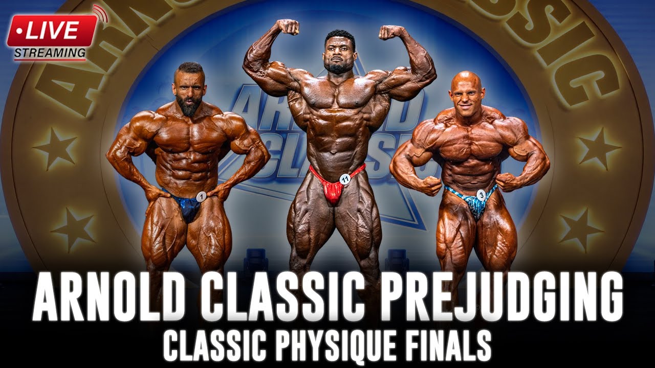 LIVE 🔴 Arnold Classic 2026 - Open Bodybuilding & Classic Physique (Prejudging + Finals)