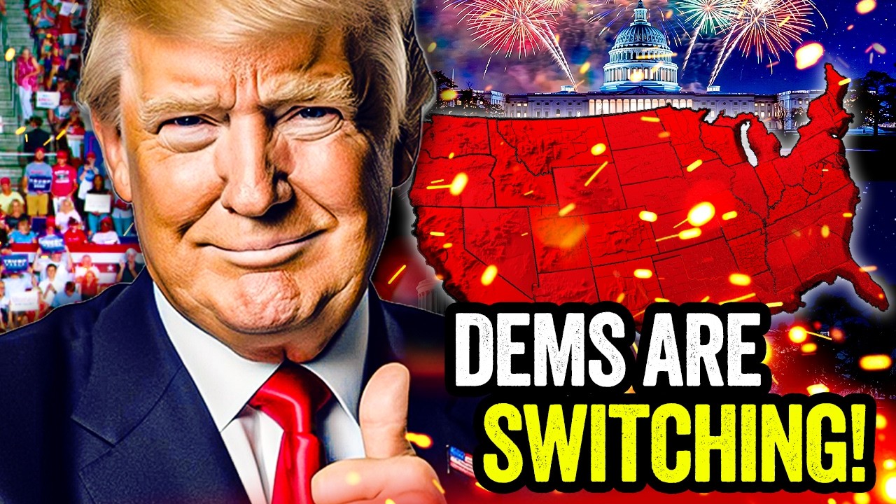 Dems Are LEAVING the PARTY as Trump&rsquo;s Polls SURGE!!!