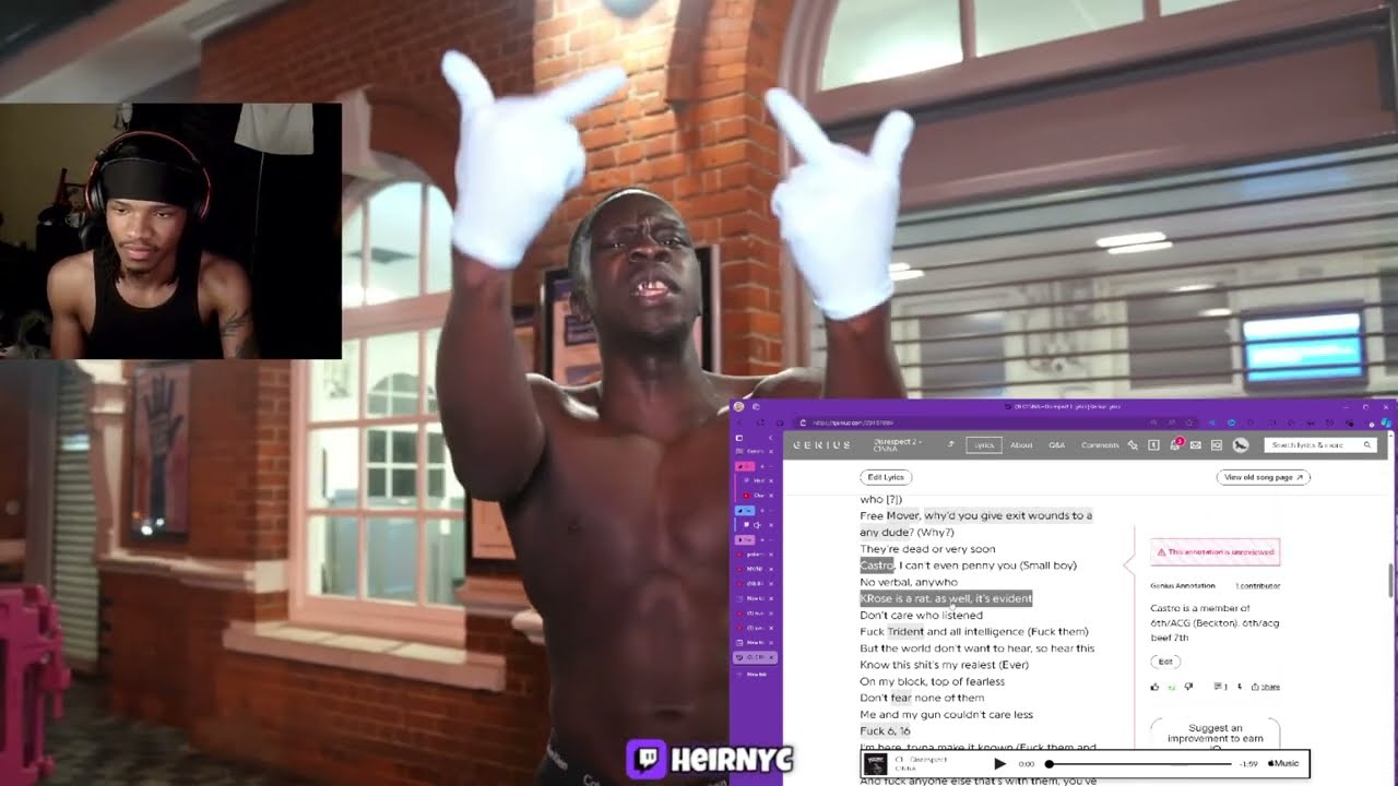 C1 #7th (C1NNA) - DISRESPECT 2 (REACTION)