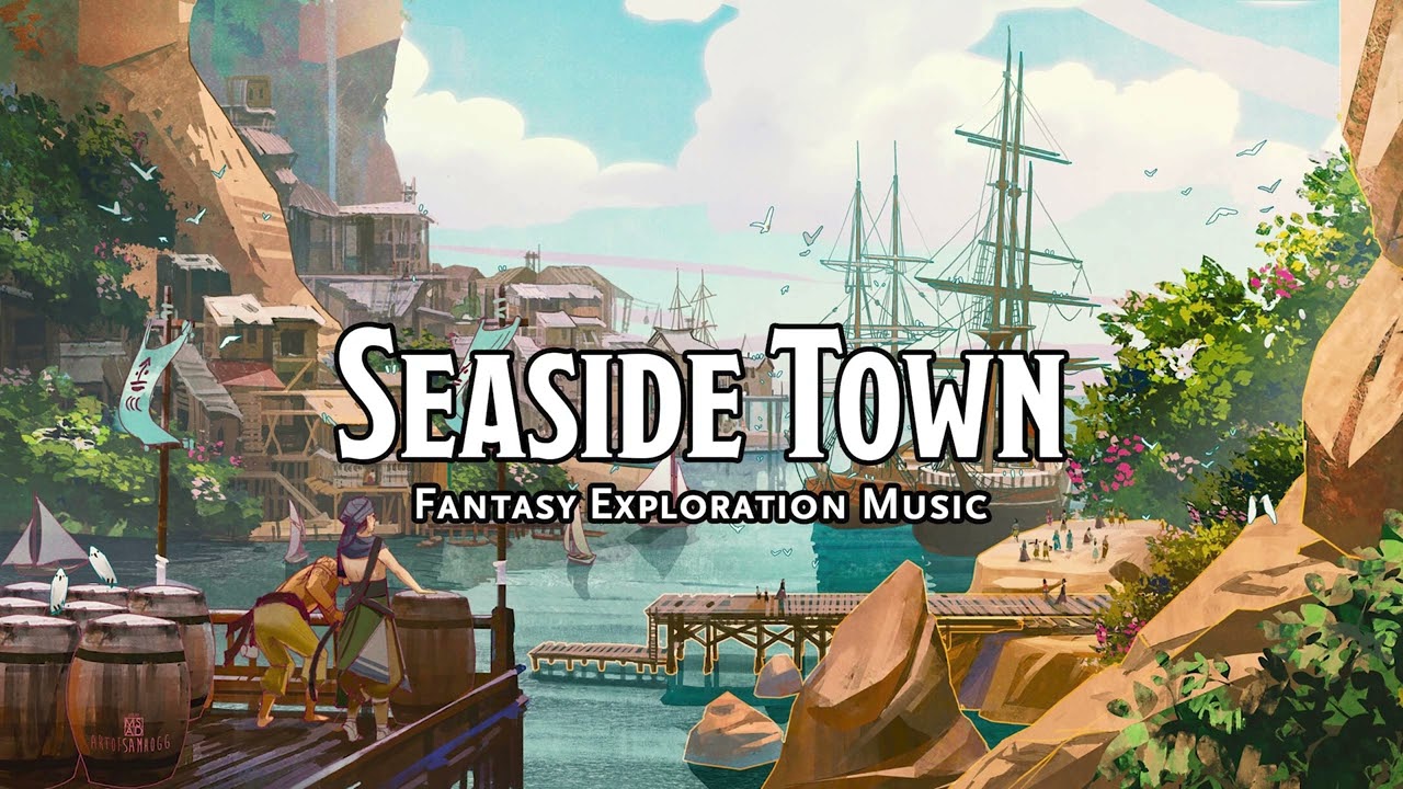 Seaside Town | D&D/TTRPG Music | 1 Hour