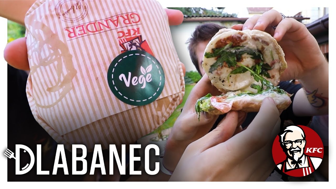 VEGETARIÁNSKÉ KFC BURGERY! - KFC | DLABANEC #3