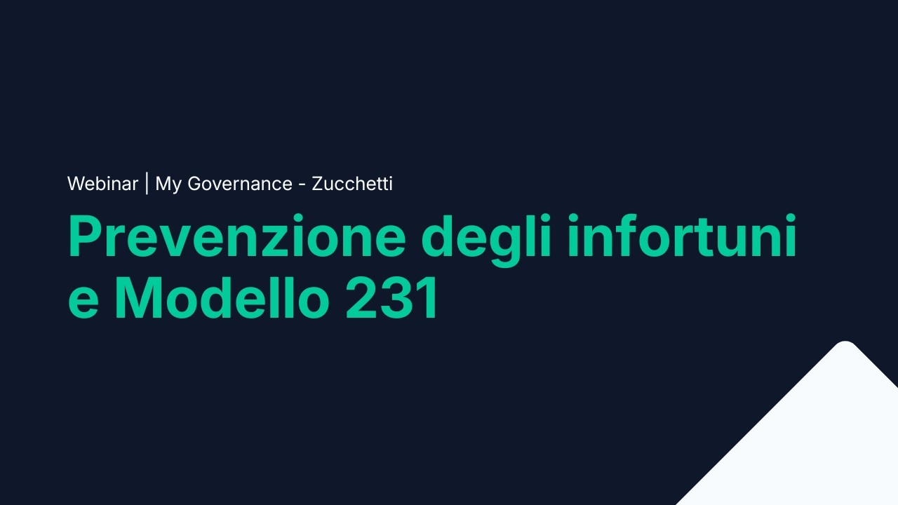 Prevenzione degli infortuni e Modello 231: obblighi e responsabilità in materia di sicurezza sul la