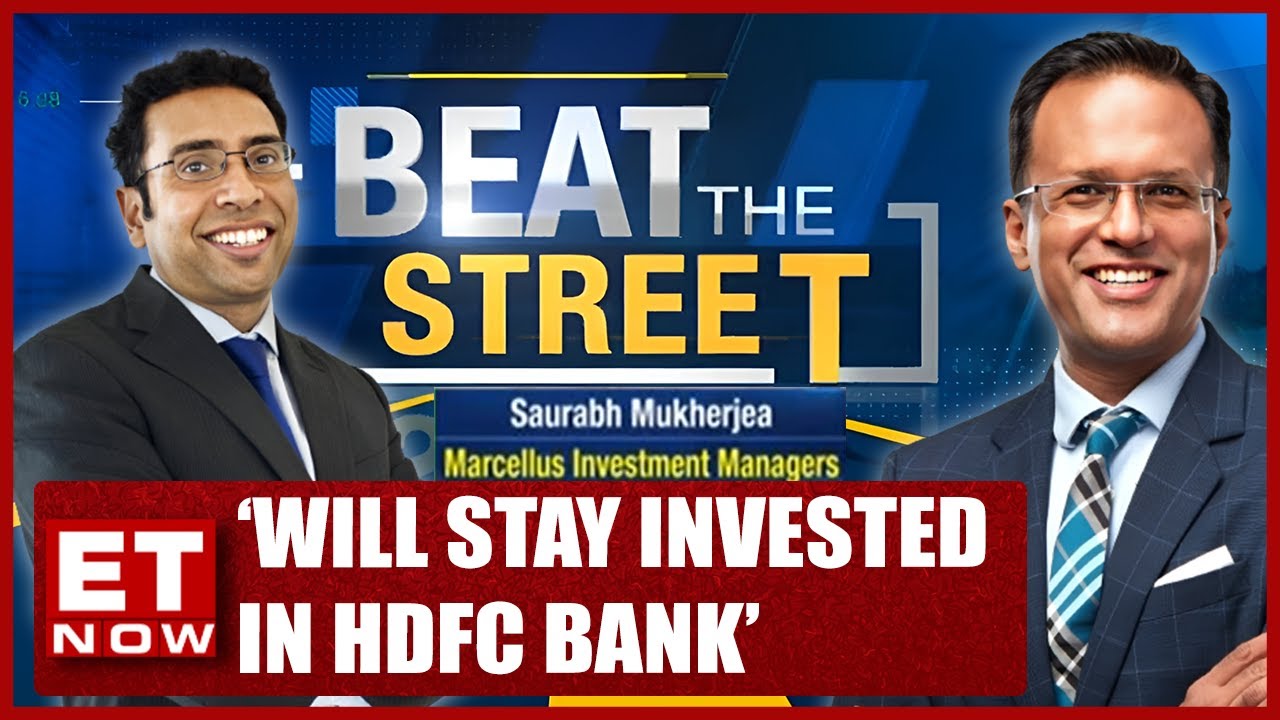 Saurabh Mukherjea: 'HDFC Banks Results Were Solidly Reassuring' | Beat The Street | Nikunj Dalmia