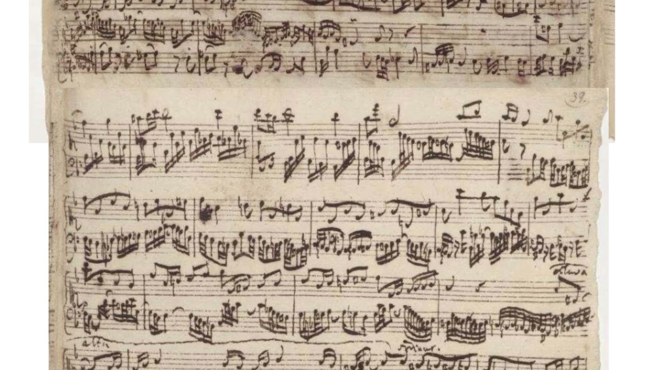 J.S. Bach, Die Künst der Fuge, Contrapunctus XV,  Canon in Augmentation and Inversion