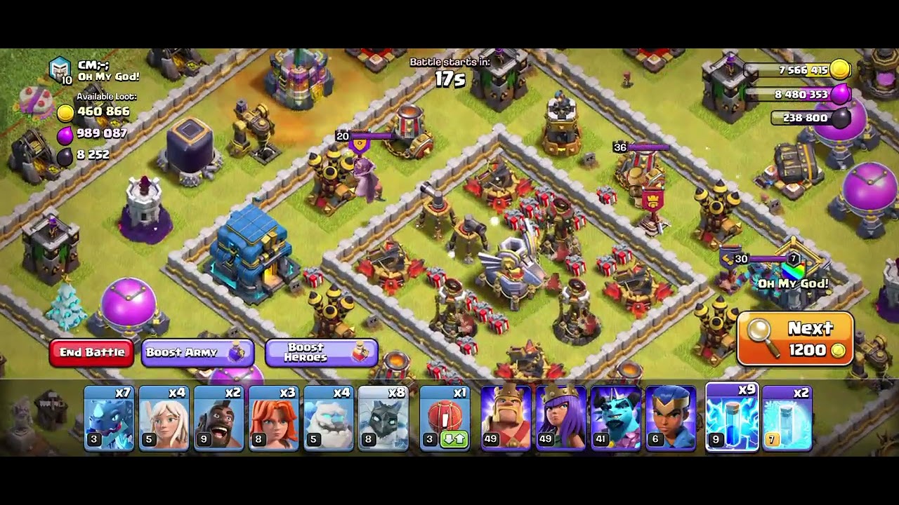 CLASH OF CLANS ATTACKS | COC | ##clashofclans #coc 