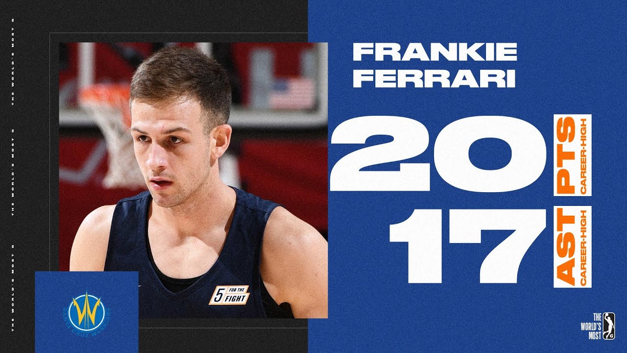 Frankie Ferrari Posts 20 points & 17 assists vs. Texas Legends